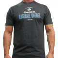 T-shirt propriété de Baseball Québec gris charcoal